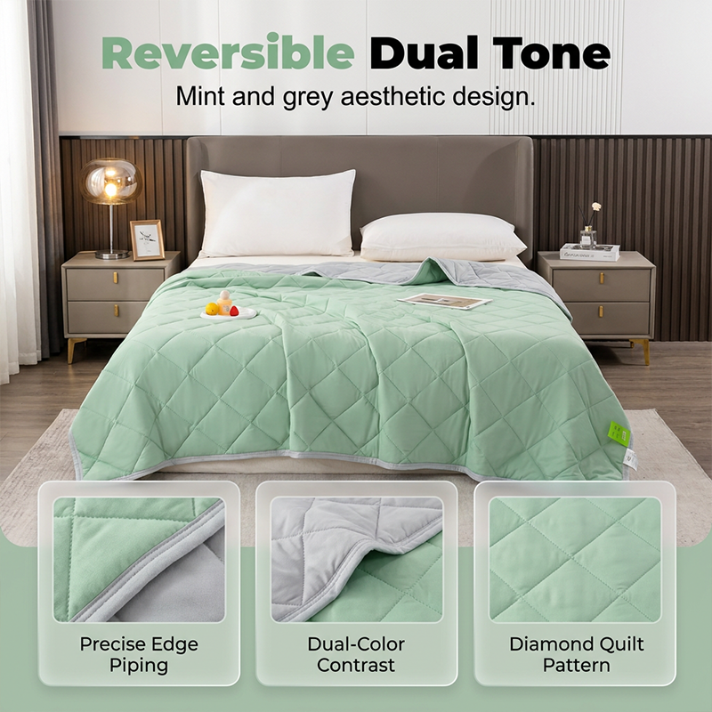 📢📢50% OFF⏰⭐Cooling Throw Blanket for Hot Sleeper💤