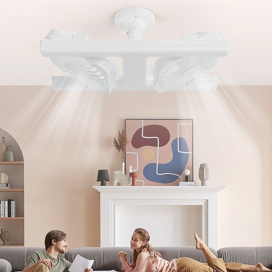 🌀 50% OFF NOW! 💡 Modern 2-in-1 LED Ceiling Fan Light – Dimmable & remote controlled – Quiet motor, sleek design – perfect for living rooms or bedrooms ✨
