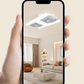 🌀 50% OFF NOW! 💡 Modern 2-in-1 LED Ceiling Fan Light – Dimmable & remote controlled – Quiet motor, sleek design – perfect for living rooms or bedrooms ✨