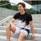 👕NOW 50% OFF! 💥 Men's Summer Dynamic Print Casual Set – 3D Brushstroke, Ultra-Soft, Ergonomic Fit ✨