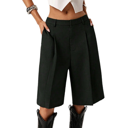 Women's Loose Fit Bermuda Shorts