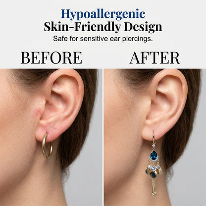 Elegant Vintage Rhinestone Drop Earrings