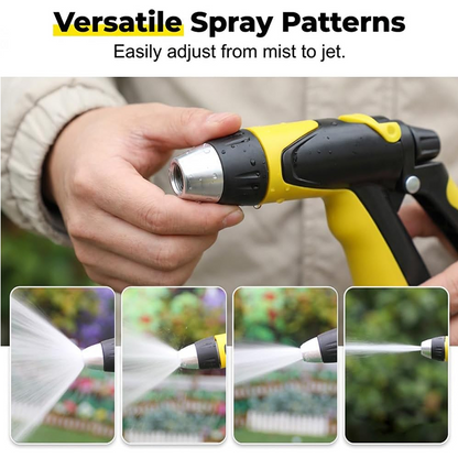 High-Pressure Garden Hose Nozzle Spray Gun