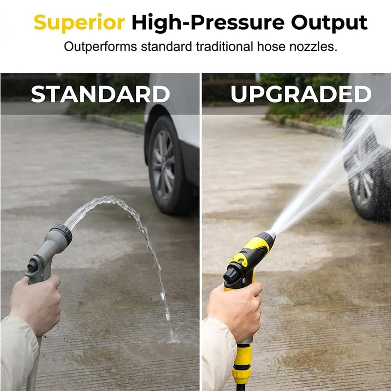 High-Pressure Garden Hose Nozzle Spray Gun