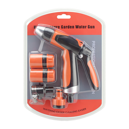 High-Pressure Garden Hose Nozzle Spray Gun