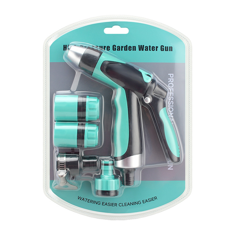 High-Pressure Garden Hose Nozzle Spray Gun