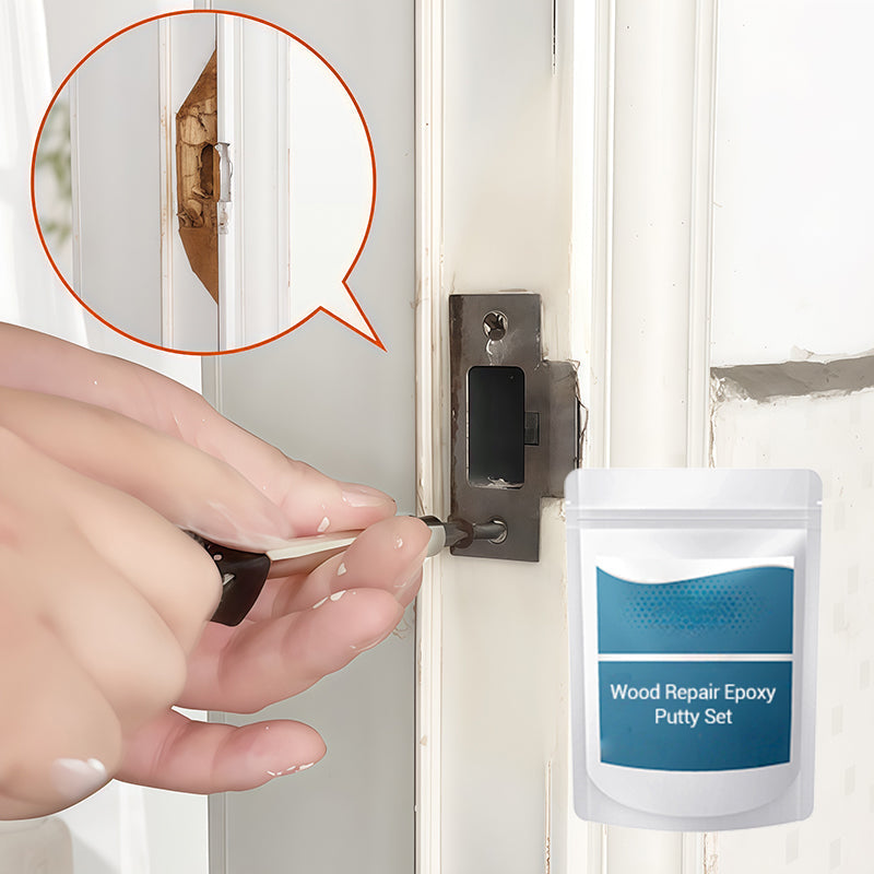 Wood Repair Epoxy Putty Set