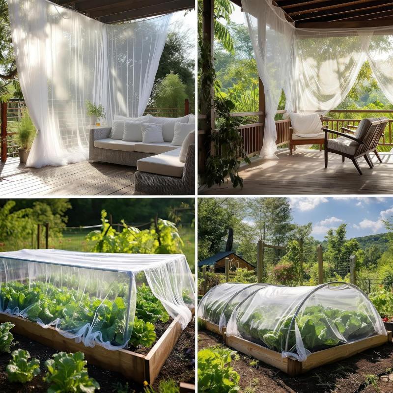 Insect Netting Mesh for Garden and Patio Protection