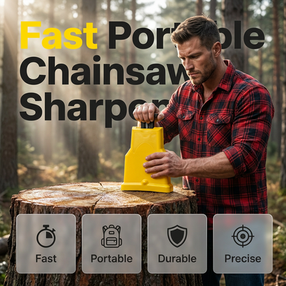 Fast Manual Chainsaw Sharpener