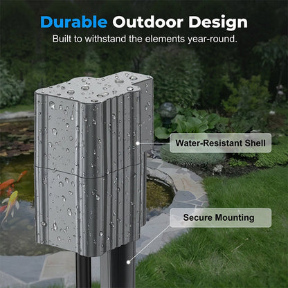 Solar Pond Aerator with Air Pump