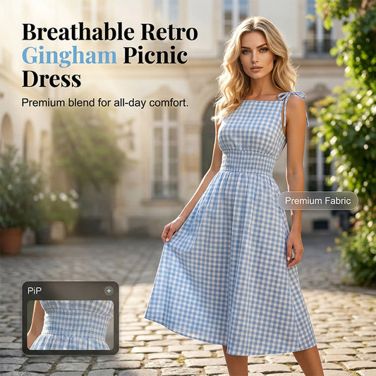 😲50% OFF🔥Women's Retro Bubble Sleeve Solid Color Slit Off Shoulder Dress