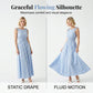 😲50% OFF🔥Women's Retro Bubble Sleeve Solid Color Slit Off Shoulder Dress