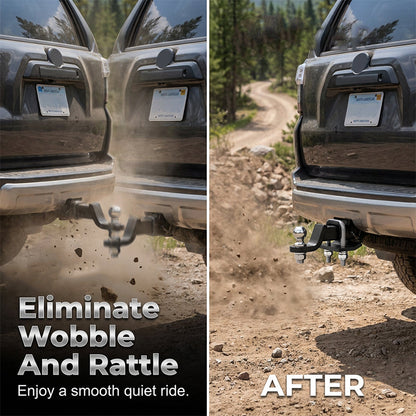 🎉 2026 Sale — Over 16,000 Sold!💞 Heavy-Duty Anti-Rattle Hitch Tightener – Smooth & Secure Towing 🔒