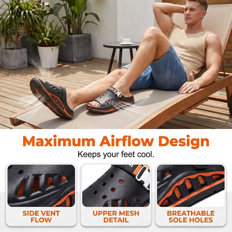 Men's Thick Sole Breathable Sandals