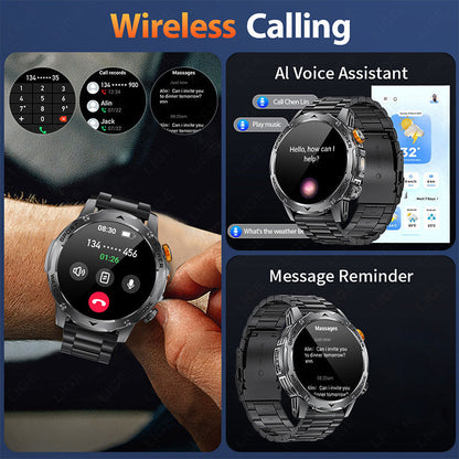 ⌚ 50% OFF NOW! 🔦 Smart Sports Watch – 1000mAh Battery, 1.7" HD, 100+ Sports Modes & LED Flashlight – For Active Lifestyles 💪