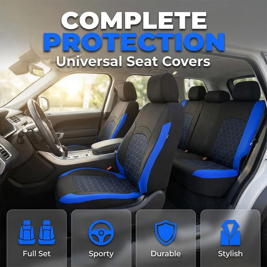 🏆 50% OFF🔥Universal 9-Piece Car Seat Cover Set for 5-Seat Vehicles