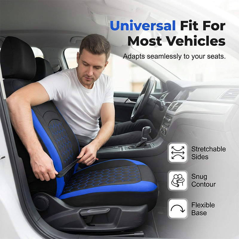 🏆 50% OFF🔥Universal 9-Piece Car Seat Cover Set for 5-Seat Vehicles