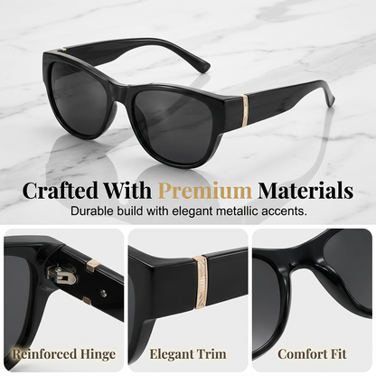 Women's Large Frame Fit-Over Sunglasses