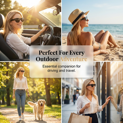 Women's Large Frame Fit-Over Sunglasses