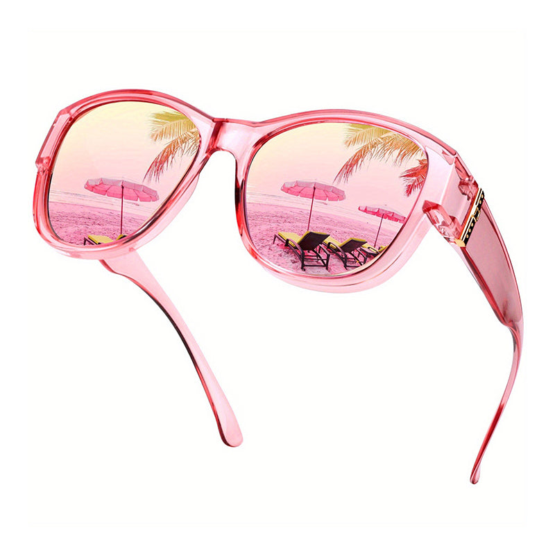 Women's Large Frame Fit-Over Sunglasses