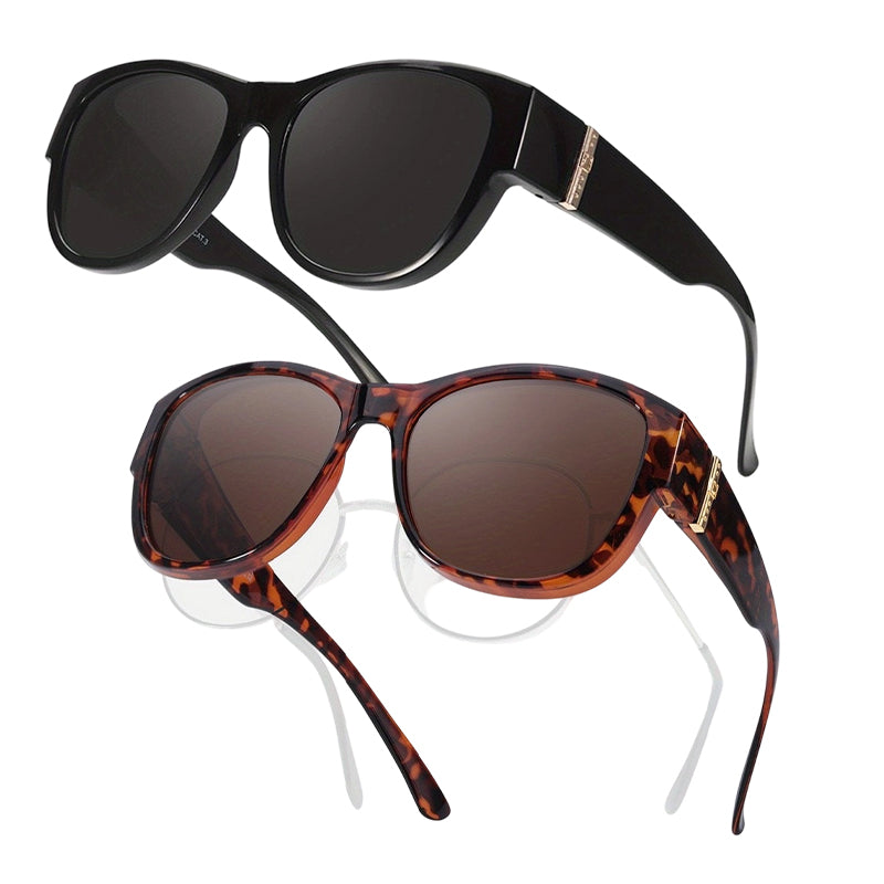 Women's Large Frame Fit-Over Sunglasses