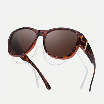 Women's Large Frame Fit-Over Sunglasses