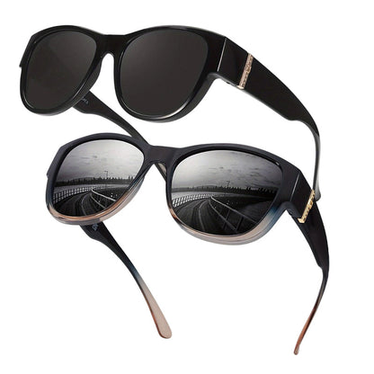 Women's Large Frame Fit-Over Sunglasses