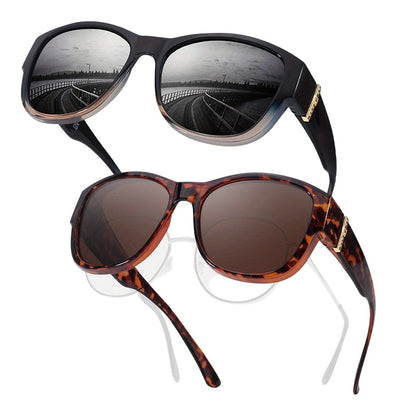 Women's Large Frame Fit-Over Sunglasses