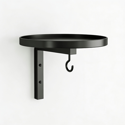 Wall-Mounted Metal Bird Bath Basin