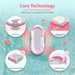 Inflatable Pool Float Hammock with Mesh Center