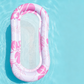 Inflatable Pool Float Hammock with Mesh Center