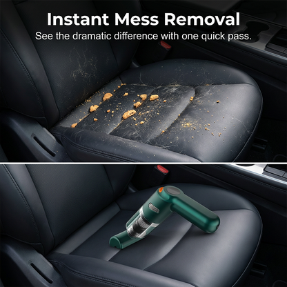 🧹2026 HOT SALE 142000+ Sold 50% OFF!💥Cordless Handheld Car Vacuum Cleaner, 10000Pa Strong Suction Portable Mini Vacuum with 4000mAh Rechargeable Battery for Car Home Desk Pet Hair Dust Crumb Cleaning