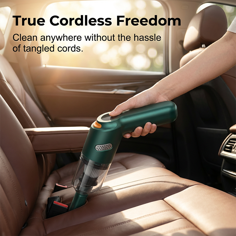 ⏰🔥LIMITED TIME 50% OFF!🔥50K+ SOLD!🧹 Cordless Car Vacuum – 10000Pa Suction & 4000mAh Battery 🚗
