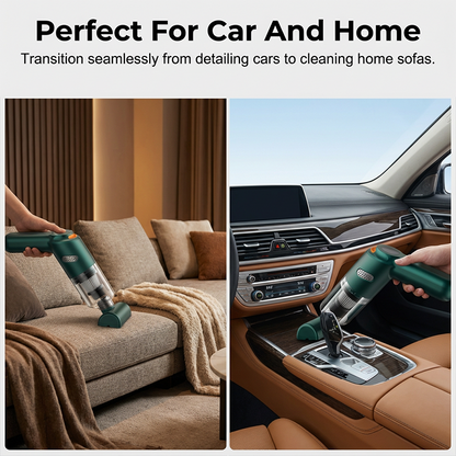 🧹2026 HOT SALE 142000+ Sold 50% OFF!💥Cordless Handheld Car Vacuum Cleaner, 10000Pa Strong Suction Portable Mini Vacuum with 4000mAh Rechargeable Battery for Car Home Desk Pet Hair Dust Crumb Cleaning