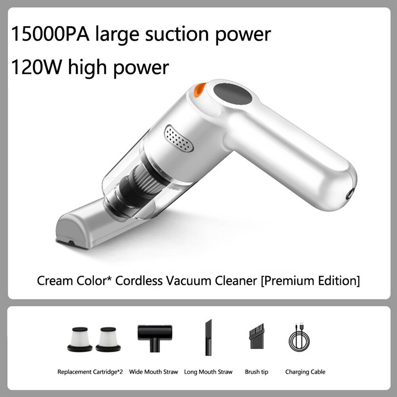 ⏰🔥LIMITED TIME 50% OFF!🔥50K+ SOLD!🧹 Cordless Car Vacuum – 10000Pa Suction & 4000mAh Battery 🚗