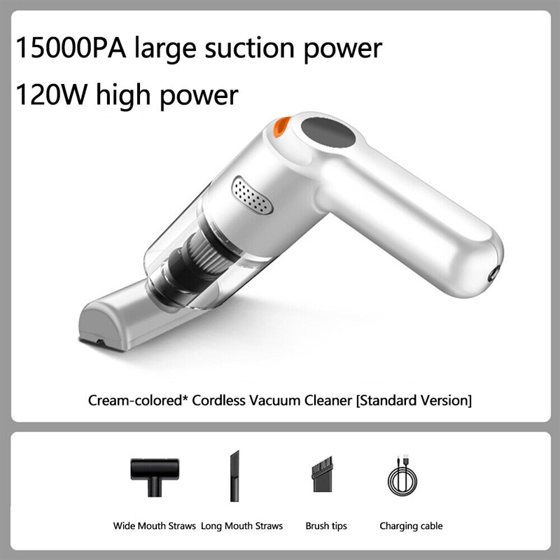 🧹2026 HOT SALE 142000+ Sold 50% OFF!💥Cordless Handheld Car Vacuum Cleaner, 10000Pa Strong Suction Portable Mini Vacuum with 4000mAh Rechargeable Battery for Car Home Desk Pet Hair Dust Crumb Cleaning