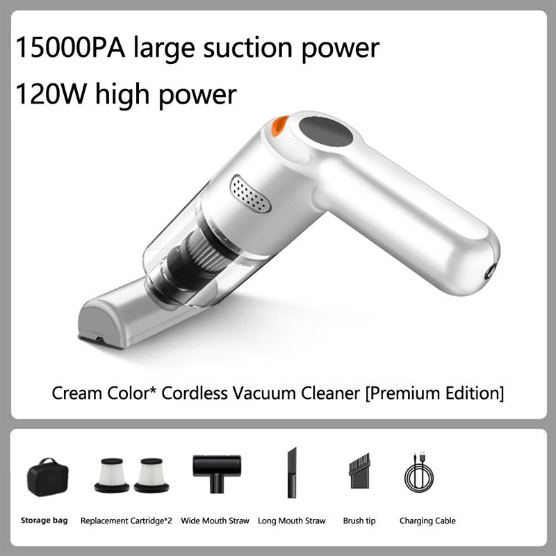 ⏰🔥LIMITED TIME 50% OFF!🔥50K+ SOLD!🧹 Cordless Car Vacuum – 10000Pa Suction & 4000mAh Battery 🚗