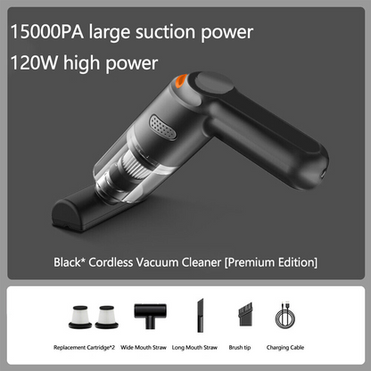 🧹2026 HOT SALE 142000+ Sold 50% OFF!💥Cordless Handheld Car Vacuum Cleaner, 10000Pa Strong Suction Portable Mini Vacuum with 4000mAh Rechargeable Battery for Car Home Desk Pet Hair Dust Crumb Cleaning