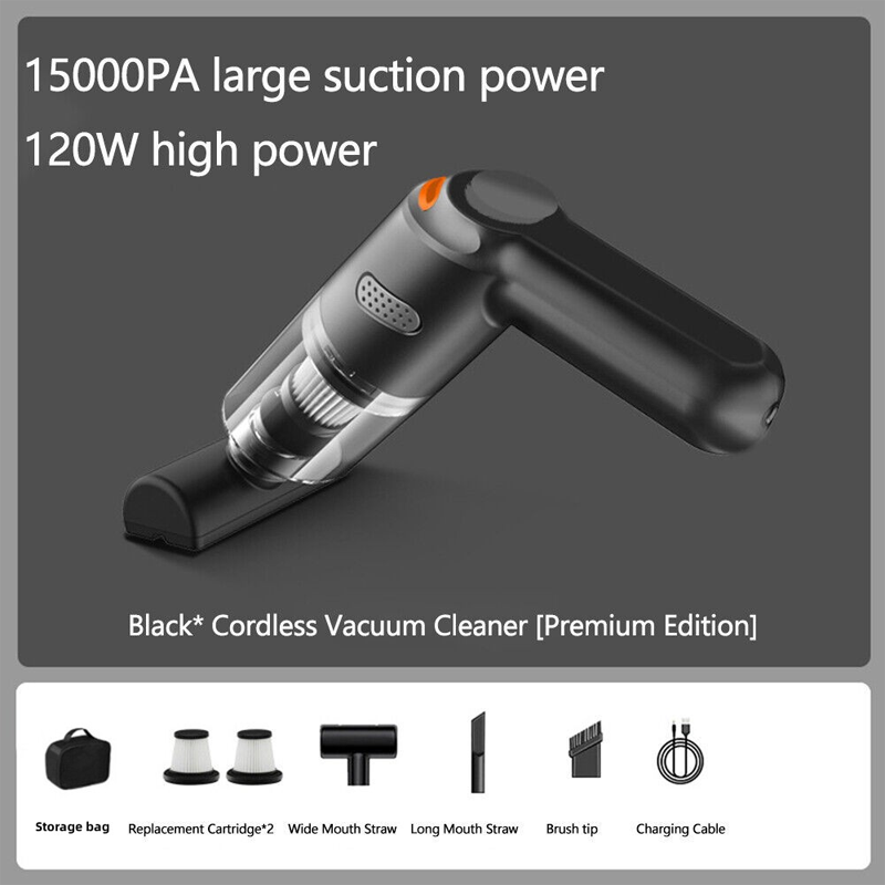 🧹2026 HOT SALE 142000+ Sold 50% OFF!💥Cordless Handheld Car Vacuum Cleaner, 10000Pa Strong Suction Portable Mini Vacuum with 4000mAh Rechargeable Battery for Car Home Desk Pet Hair Dust Crumb Cleaning