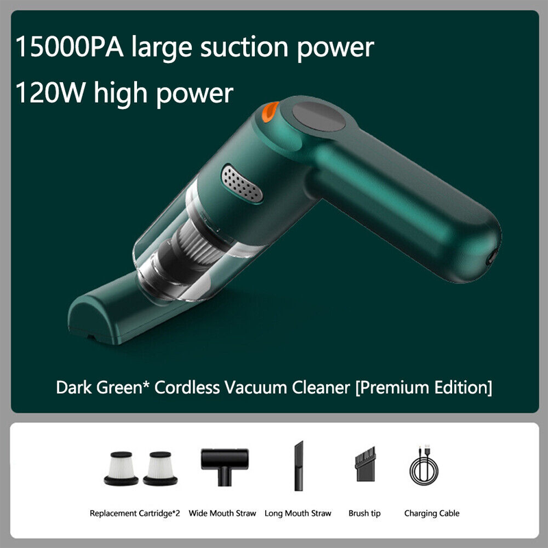 ⏰🔥LIMITED TIME 50% OFF!🔥50K+ SOLD!🧹 Cordless Car Vacuum – 10000Pa Suction & 4000mAh Battery 🚗