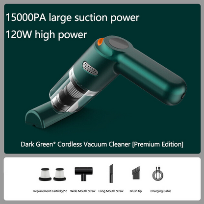 ⏰🔥LIMITED TIME 50% OFF!🔥50K+ SOLD!🧹 Cordless Car Vacuum – 10000Pa Suction & 4000mAh Battery 🚗