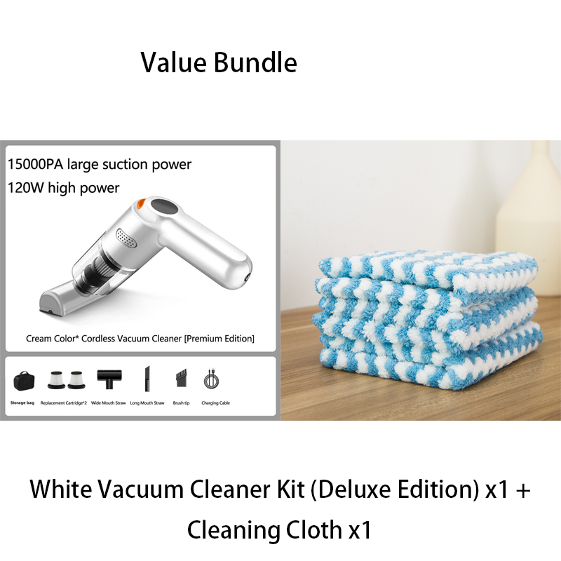 ⏰🔥LIMITED TIME 50% OFF!🔥50K+ SOLD!🧹 Cordless Car Vacuum – 10000Pa Suction & 4000mAh Battery 🚗