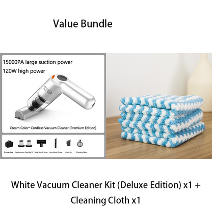 ⏰🔥LIMITED TIME 50% OFF!🔥50K+ SOLD!🧹 Cordless Car Vacuum – 10000Pa Suction & 4000mAh Battery 🚗