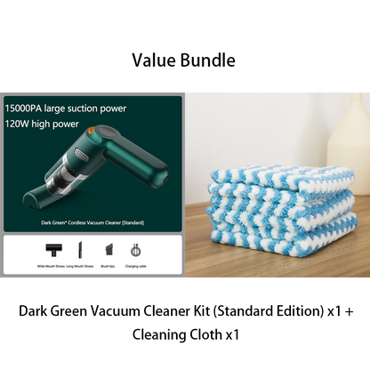 ⏰🔥LIMITED TIME 50% OFF!🔥50K+ SOLD!🧹 Cordless Car Vacuum – 10000Pa Suction & 4000mAh Battery 🚗