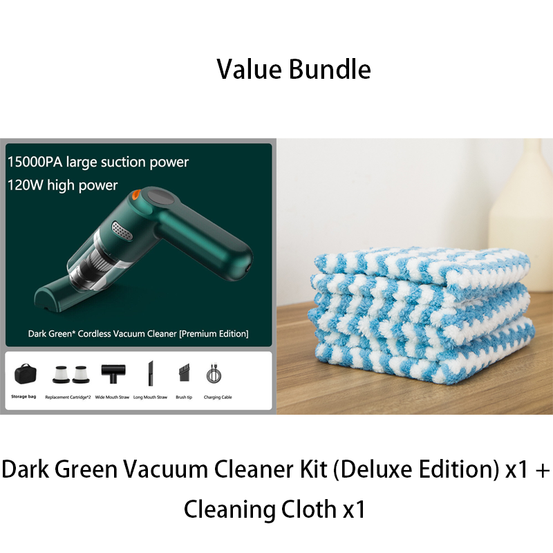 ⏰🔥LIMITED TIME 50% OFF!🔥50K+ SOLD!🧹 Cordless Car Vacuum – 10000Pa Suction & 4000mAh Battery 🚗