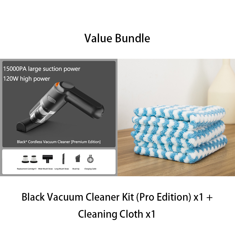 ⏰🔥LIMITED TIME 50% OFF!🔥50K+ SOLD!🧹 Cordless Car Vacuum – 10000Pa Suction & 4000mAh Battery 🚗