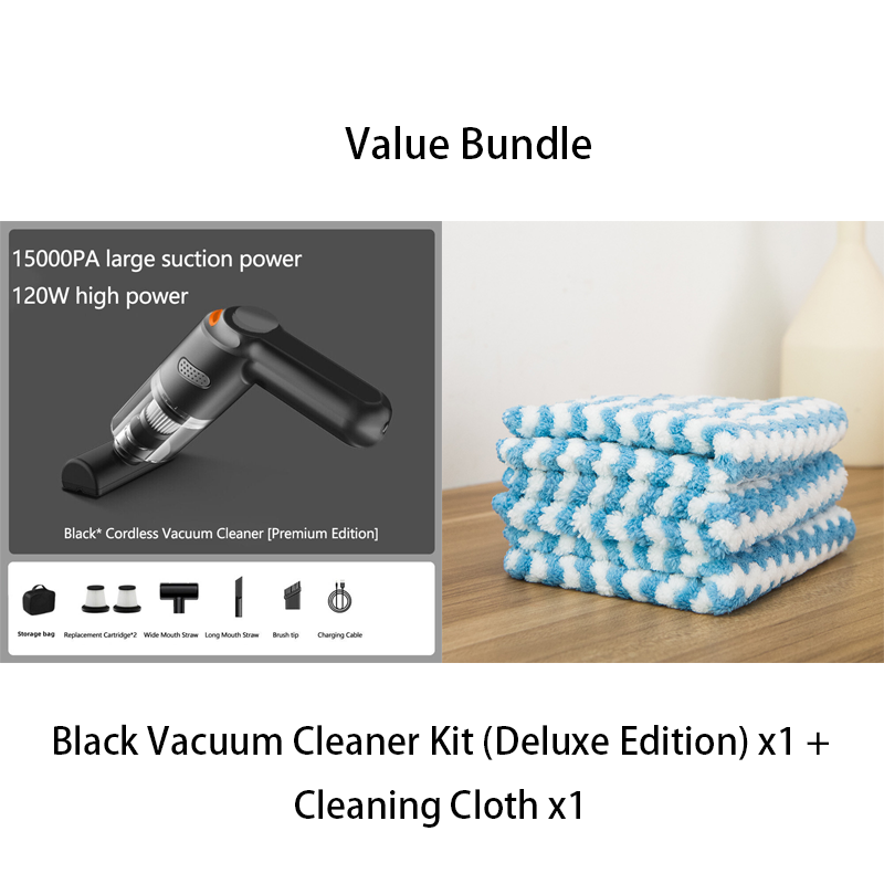 ⏰🔥LIMITED TIME 50% OFF!🔥50K+ SOLD!🧹 Cordless Car Vacuum – 10000Pa Suction & 4000mAh Battery 🚗