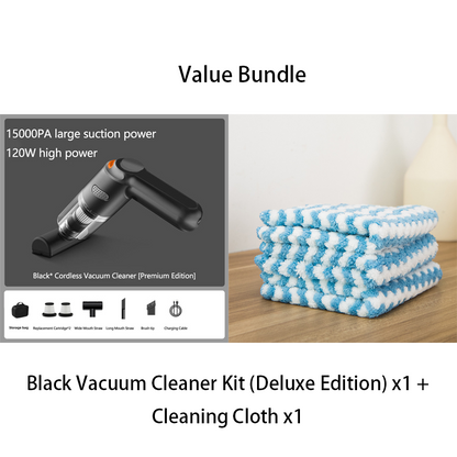 ⏰🔥LIMITED TIME 50% OFF!🔥50K+ SOLD!🧹 Cordless Car Vacuum – 10000Pa Suction & 4000mAh Battery 🚗