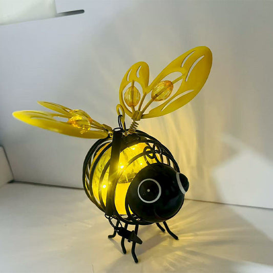 🔥Solar-Powered Hanging Bee Light