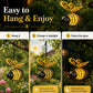 🔥Solar-Powered Hanging Bee Light